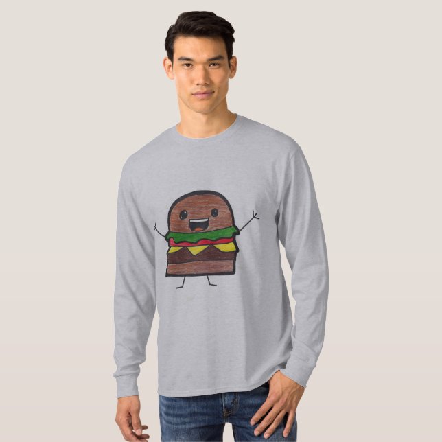 Cheeseburger friend T-Shirt (Front Full)