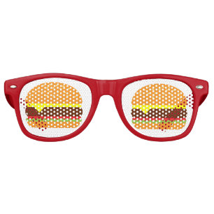 Cheeseburger Funny Fast Food Shades