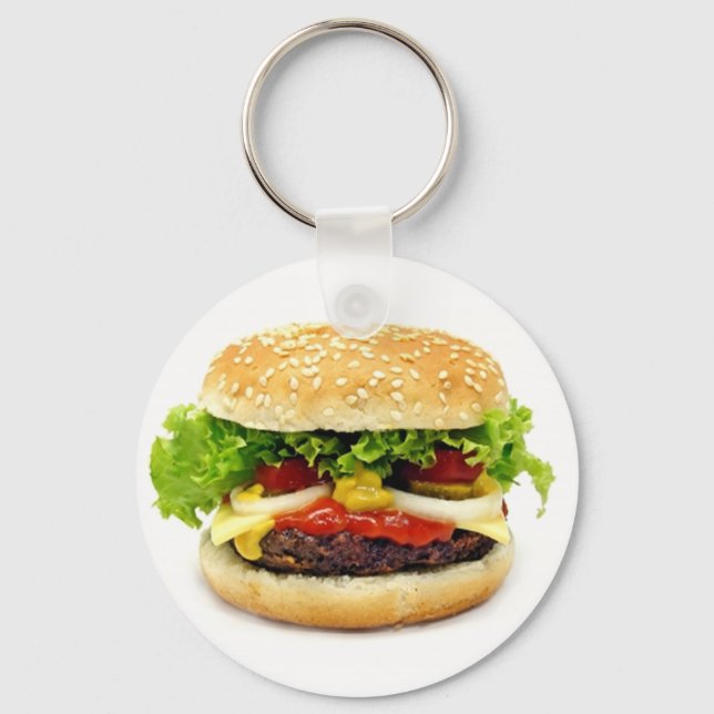 Cheeseburger Key Ring (Front)