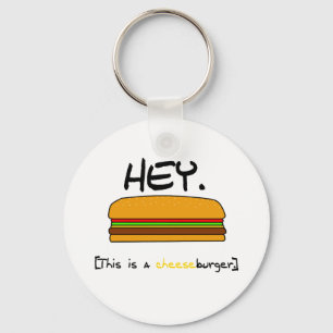 Cheeseburger Keychain