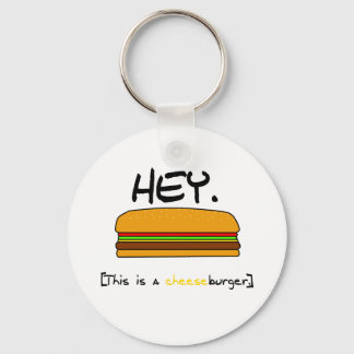 Cheeseburger Keychain