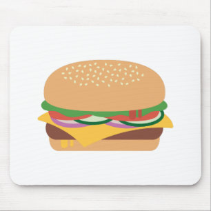 Cheeseburger Mouse Pad