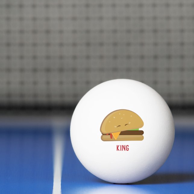 Cheeseburger  ping pong ball (Net)