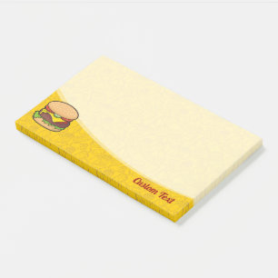 Cheeseburger Post-it Notes