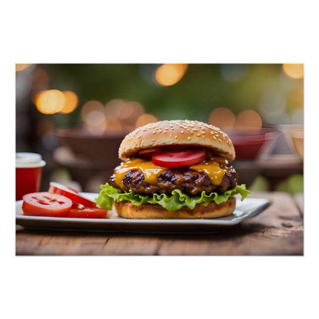 Cheeseburger Poster (Front)