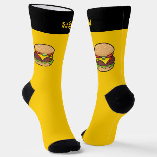 Cheeseburger Socks