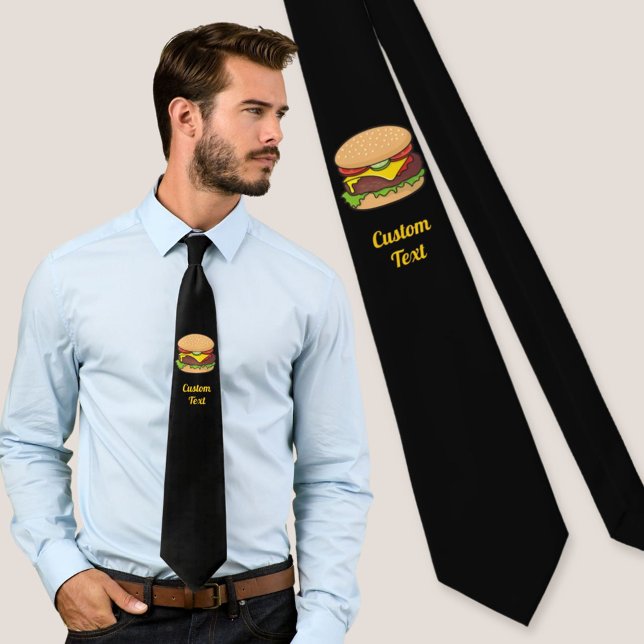 Cheeseburger Tie (Creator Uploaded)
