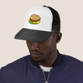 cheeseburger trucker hat (In Situ)