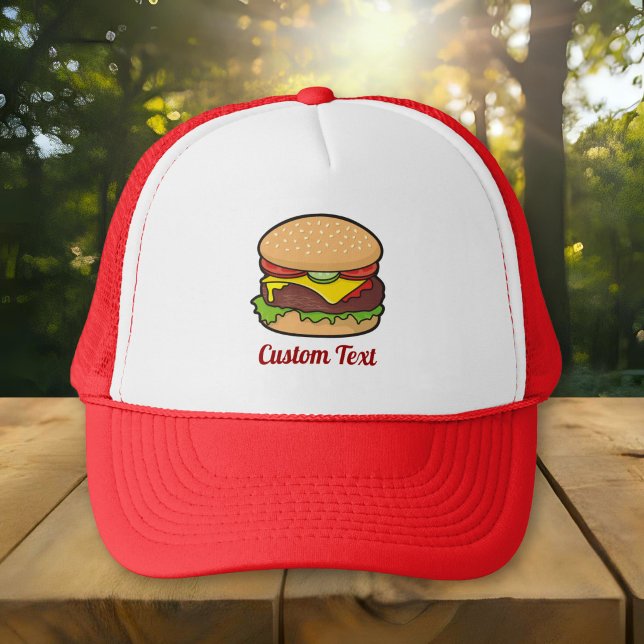 Cheeseburger Trucker Hat (Creator Uploaded)