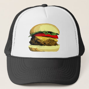 Cheeseburger Trucker Hat