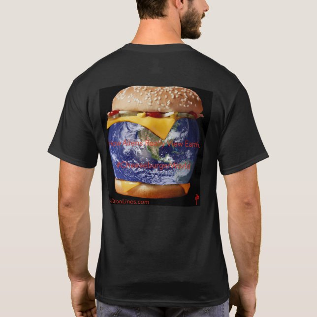 Cheeseburger worlds second design  T-Shirt (Back)
