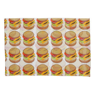 CHEESEBURGERS  PILLOWCASE