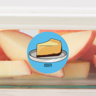 Cheesecake cartoon illustration