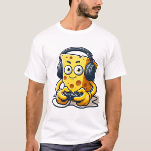 Cheesecake is my Game for kids funny Cheese video T-Shirt