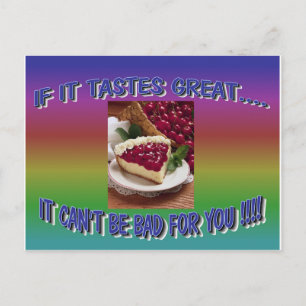 CHEESECAKE POSTCARD