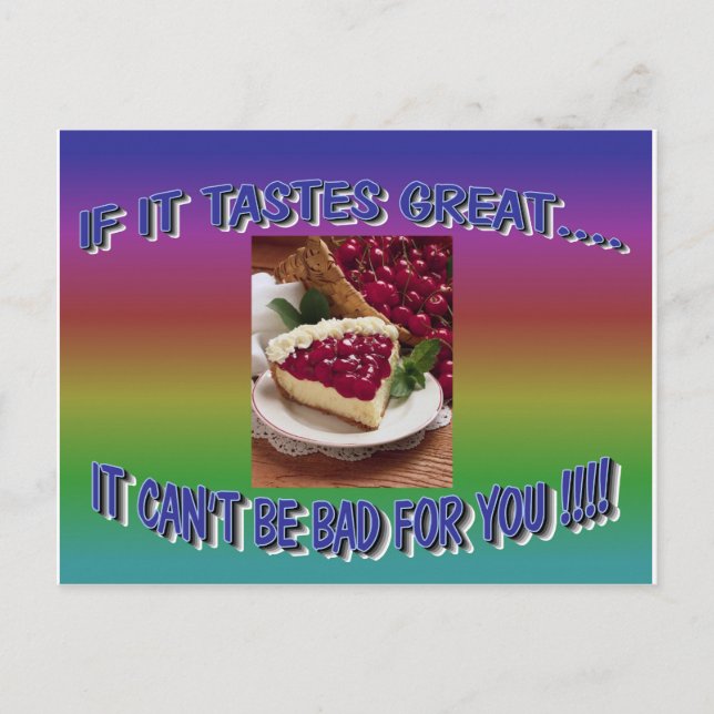 CHEESECAKE POSTCARD (Front)