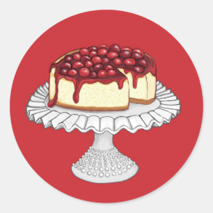 Cheesecake Stickers