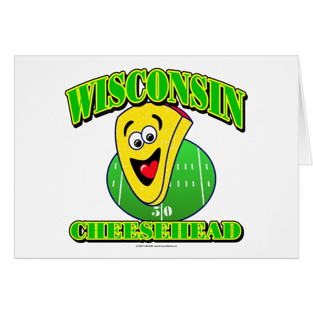 CheeseHead Cartoon (Front Horizontal)