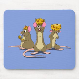 Cheesehead Mice Mouse Pad