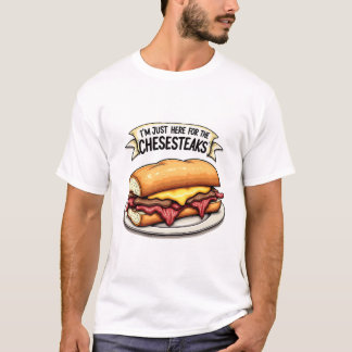 Cheesesteak Lover - Perfect for Foodies Fans T-Shirt