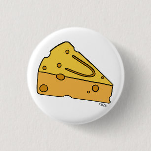 Cheesin’ Cutie Cheese 3 Cm Round Badge