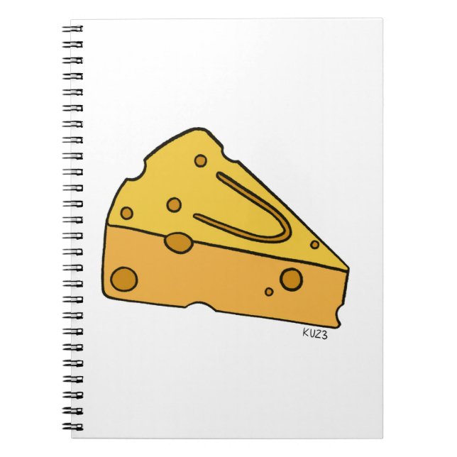 Cheesin' Cutie Cheese Notebook (Front)