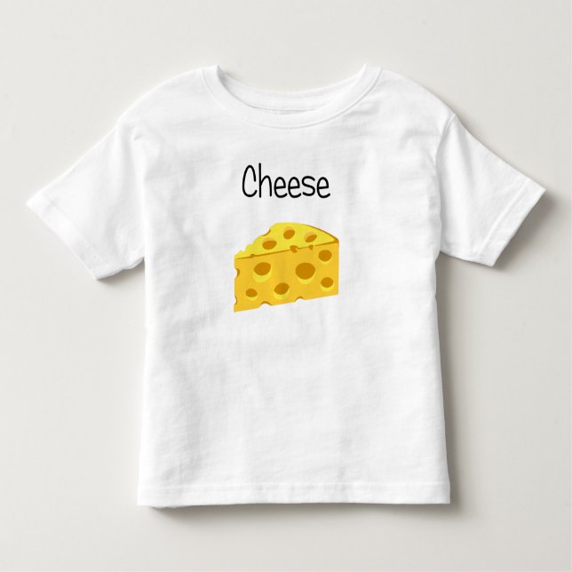 Cheesy Cheese Toddler T-Shirt (Front)