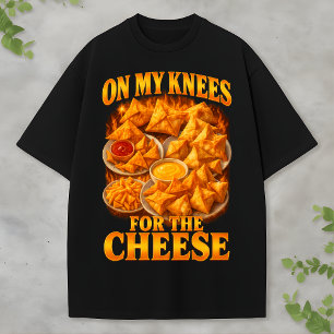 Cheesy Food Humour Shirt – Snack Addict Gift Tee