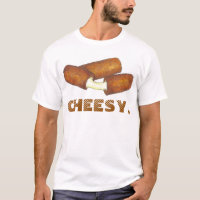CHEESY Mozzarella Cheese Sticks Junk Food Tee