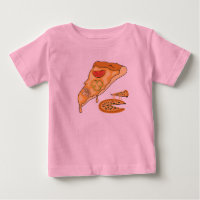 Cheesy Pizza Cartoon Design