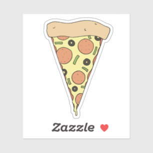 Cheesy Pizza Slice Sticker