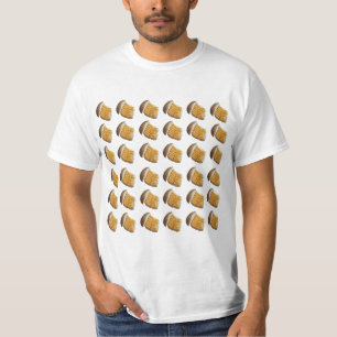 Cheesy Puffs on a T'Shirt, Pattern. T-Shirt