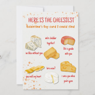 Cheesy Valentine's Day Card | Valentine's Card