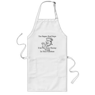 CHEESY VEGAN CHEF APRON