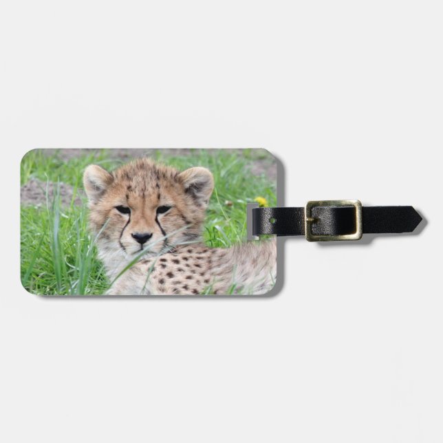 Cheetah20150904 Luggage Tag (Front Horizontal)