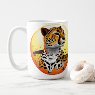 Cheetah African Feline Wild Animal Coffee Mug