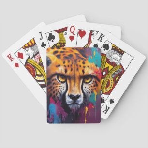 Cheetah Animal Discovery Adventure Nature Planet Playing Cards
