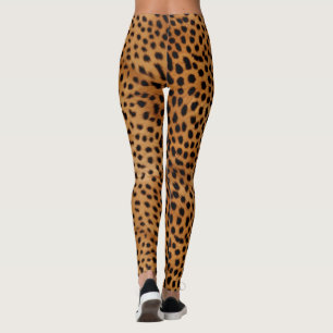 Cheetah Animal Fur Leggings