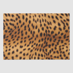 Cheetah Animal Fur Tissue Paper