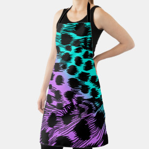 Cheetah Animal Print Pattern Apron