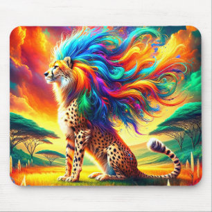 Cheetah Art Mouse Pad