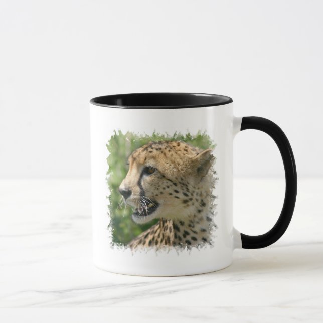 Cheetah Attack Coffee Mug (Right)