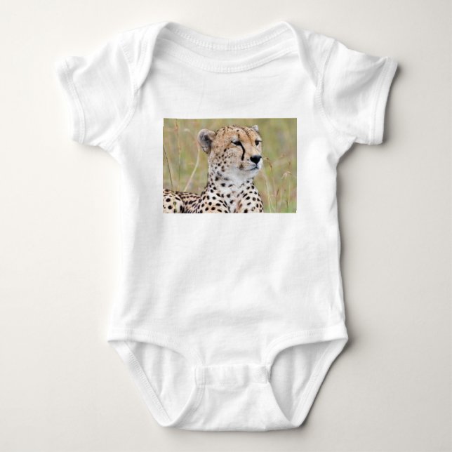 Cheetah Baby Bodysuit (Front)