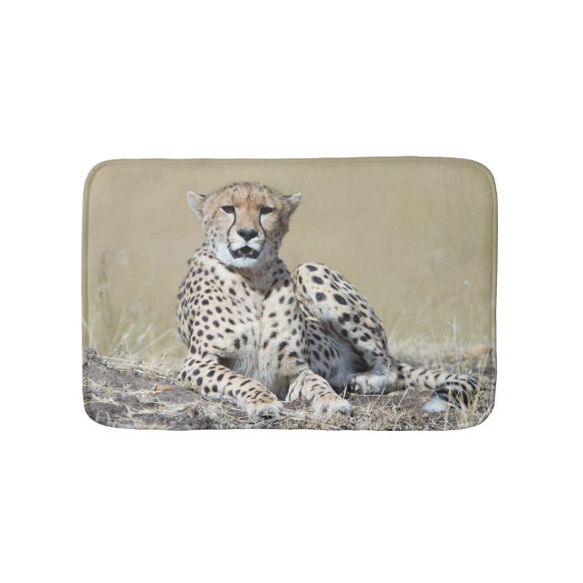 Cheetah Bath Mat (Front)