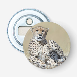 Cheetah Bottle Opener