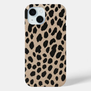 Cheetah Cat iPhone 15 Case