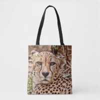 Cheetah Cat Medium Big Tote