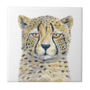 Cheetah Ceramic Tile