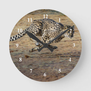 Cheetah Clock