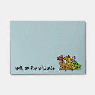 Cheetah Cool Cats Post-it Notes